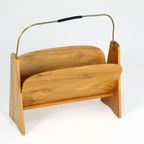 Vintage Lectuurbak 'wood' Tijdschriftenrek thumbnail 11