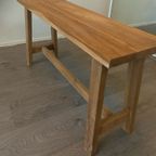 Bankje Hout, Teak Wooden Bench Nieuw thumbnail 4