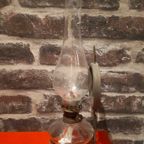 Antieke Olielamp Stormlamp Wandlamp Lampje Vintage Industrie thumbnail 3