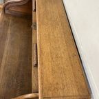 Vintage Amerikaans Rolluikbureau In Massief Eik/retro Bureau thumbnail 9