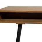 Vintage Bureau Werkplek Compact Jaren 70 Plak Fineer thumbnail 16