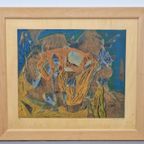 Piet Koenen Moderne Art Compositie Surrealistische Abstract thumbnail 5