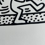 Keith Haring (1958-1990). Untitled,1984, Copyright Keith Haring Foundation, Printed In The Uk thumbnail 3