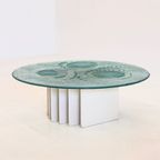 Heinz Lilienthal Sculpturale Salontafel Met Glazen Blad thumbnail 2
