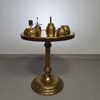 Art Nouveau Brass Smoke Table thumbnail 4