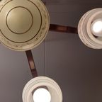 Hanglamp Hout Met 6 Lichtpunten thumbnail 4