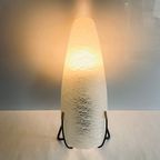 Vintage Dutch Design Louis Kalff Voor Philips Wandlamp - Draadmetaal En Glazen Kap thumbnail 2