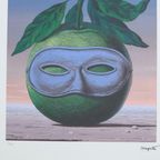Offset Litho Naar Magritte Souvenir De Voyage 12/100 Kunstdruk thumbnail 8