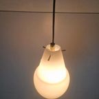 Vintage Opaline Lamp Design Mid Century thumbnail 3