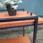 Vintage Design Trolley Pastoe Stijl Mid Century Bijzettafel thumbnail 14