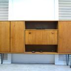 Mooie Vintage Highboard Retro Buffet Wand Kast thumbnail 9