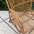 Vintage Rotan Fauteuil Rohe thumbnail 6