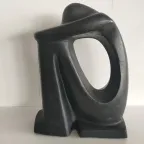 Design Kunstobject (barn) Steen Zittende (denkende) Man thumbnail 10