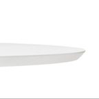 Witte Ronde Tulptafel In Perfecte Staat Doorsnede 90 Cm thumbnail 4