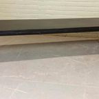 Vintage Mid Century Minimalist Salontafel, Zwart, 145X45 Cm thumbnail 5