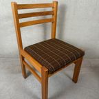 4x Vintage Eetkamerstoelen thumbnail 6