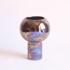 Metallic Glaze Ceramic Vase, 1980S thumbnail 3