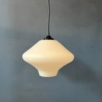 Vintage Mid Century Melkglas Hanglamp thumbnail 7