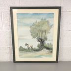 Vic Buys - Tekening Boerenpaard - 1994 thumbnail 6