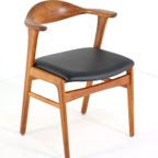 Set 4 Erik Kirkegaard Hong Mobelfabrik Stoel Stoelen Vintage thumbnail 5