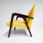 Houten Wingback Fauteuil Uit De 1960’S thumbnail 3