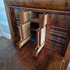 West-duitse Mahoniehouten Secretaire Uit 1830 – Biedermeier thumbnail 6