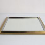 Belgo Chrome Diagonal Hanging Mirror, 1970S. thumbnail 9