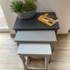 Nested Tables / 3 Restyled Vintage Sidetables thumbnail 5