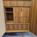 Mid Century Midboard / Highboard Dressoir ( L 268cm ) thumbnail 9