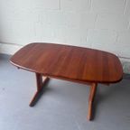 Vintage Eettafel Teak Uitschuifbaar thumbnail 10