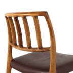 Set 6 Niels O Møller Stoelen Vintage Palissander Model 83 thumbnail 11