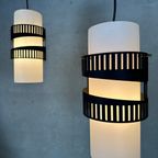 2x Vintage Opaline Design Hanglampen thumbnail 2