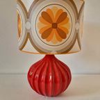 Retro Lamp Jaren 70 Stijl Schemerlamp Tafellamp thumbnail 2