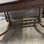 Henri Ii Solid Walnut Dining Table thumbnail 7