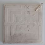 Vintage Keramische Wandtegel Door Luc De Ro - Mosa Holland 1966 thumbnail 5