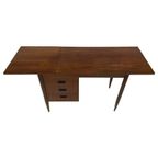 Vintage Bureau Uitschuifbaar Drop Leaf Jaren 60 Hmf Design thumbnail 17