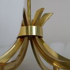 Vintage Hanglamp, Kroonluchter - Messing Jaren '70 thumbnail 5