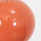 Oranje 70's Vloerlamp Met Verstelbare Bol thumbnail 3