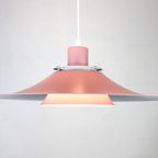 Geweldige Roze En Lichtblauwe Deense Plafondlamp *** Deens Design *** Design Light A/S *** Model thumbnail 7