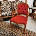 Brocante Vintage Louis Xv Stoeltje Fauteuil Fauteuiltje 103 thumbnail 19