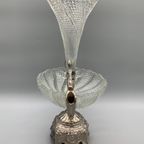 Antiek Centerpiece Tafelstuk Kristal thumbnail 13