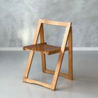 Jaren 70 Klapstoel Vintage Lattenstoel Retro Folding Chair thumbnail 2