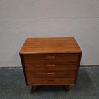 Mid Century Vintage Ladekastje Deense Ladekast Teak thumbnail 3