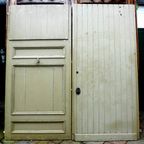 Prachtige Set Van 2 Oude Schuifdeuren En 3 Panelen thumbnail 8