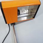 French Orange Desk Lamp Samp - Jean Rene Talopp & Samp Design Department - Manade thumbnail 4