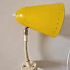 Vintage Hala Wandlampje Gele Wandlamp Jaren 50 thumbnail 10