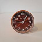 Vintage Wekker 70's Klok Clock Jerger Klokje thumbnail 3
