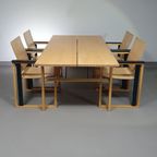 Extremely Rare Finnish Dining Set By Simo Heikkilä / Pentik. 1980s thumbnail 6