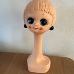 Vintage Twiggy Head thumbnail 6