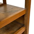 Art Deco Wandkast Vakkenkast Jaren 30 Eiken Open Kast thumbnail 17